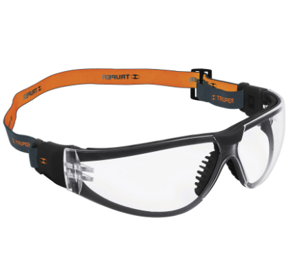 LENTES DE SEGURIDAD, TRANSPARENTE CON BANDA ELÀSTICA, ACTIVE 15304 P