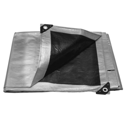 LONA REFORZADA 3 X 4 M, GRIS TRUPER 15363 *