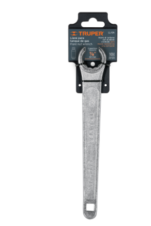 LLAVE 9' PARA TANQUE DE GAS, TRUPER 15490 *