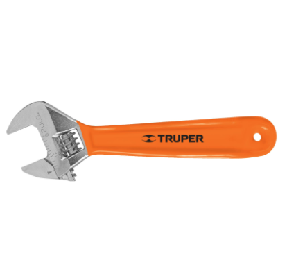 LLAVE AJUSTABLE (PERICO), CROMADO 6', COMFORT GRIP 15509 *