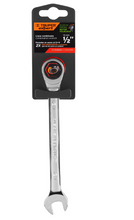 Cargar imagen en el visor de la galería, LLAVE COMBINADA CON MATRACA, 1/2&#39; X 173 MM, TRUPER EXPERT 15738 N
