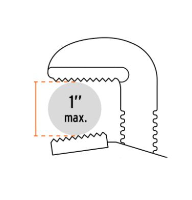 LLAVE STILSON 10'' CUERPO DE ALUMINIO, TRUPER 15847 P