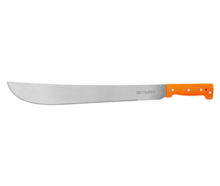 MACHETE ESTÁNDAR 18'' CACHA NARANJA 15885 *