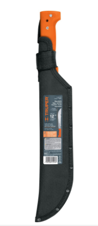 MACHETE RAMBO 12'' CACHA NARANJA 15890 *