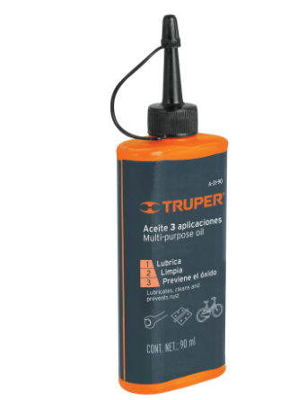 ACEITE MULTIUSOS, 90ML, (3OZ) TRUPER 16712 *