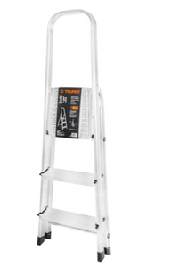 ESCALERA PLEGABLE DE ALUMINIO, 3 PELDAÑOS 16764 P