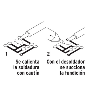 DESOLDADOR DE SUCCIÓN TRUPER 16923 N
