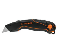 Cargar imagen en el visor de la galería, NAVAJA RETRÁCTIL 7&#39;&#39; CUERPO DE ALUMINIO, TRUPER 16950 P
