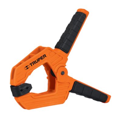 PRENSA DE RESORTE DE 4'' CUERPO DE NYLON CON MANGO 17700 *