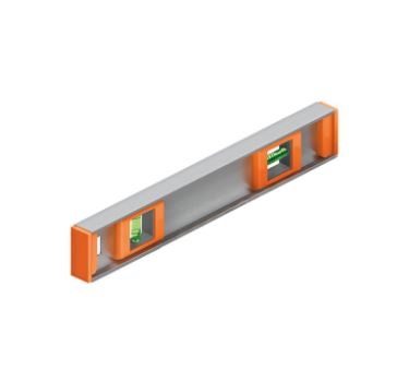NIVEL DE 14'' CUERPO DE ALUMINIO CON PROTECCION DE ABS 17032 *