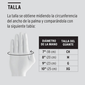 GUANTES DE NYLON RECUBIERTOS DE NITRILO ARENOSO, GRANDES 17065 P