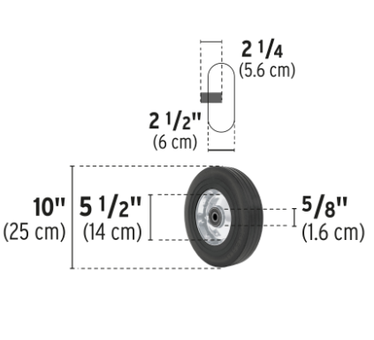 DIABLO DE CARGA DE ALUMINIO 300KG RUEDAS IMPONCHABLES N