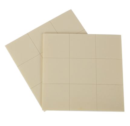 BLÍSTER CON 18 CUADROS DE MONTAJE DE 24 X 24 MM, TRUPER 17290 N