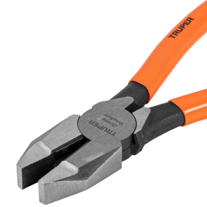 PINZA PROFESIONAL PARA ELECTRICISTA 8', MANGO DE PVC 17304 *