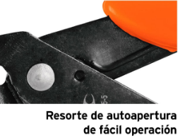 PINZA DE CORTE PARA ELECTRONICA 5'' 17314 *