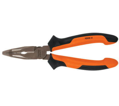 PINZA PUNTA CURVA 6', MANGO COMFORT GRIP 17337 *