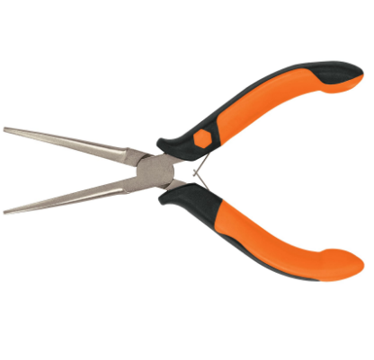 MINI PINZA DE PUNTA AGUJA, 6'' MANGO, COMFORT GRIP 17369 P