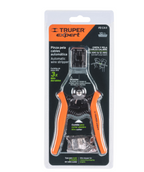PINZA 6'' PELA CABLES AUTOMÀTICA DE PRECISIÒN, TRUPER EXPERT 17376 N