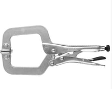 Cargar imagen en el visor de la galería, PINZA DE PRESIÓN 9&#39;&#39; TIPO &#39;&#39;C&#39;&#39; CON MORDAZA AUTOAJUSTABLE 17414 P
