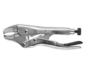 PINZA DE PRESÌON 4'' MORDAZA CURVA, TRUPER 17419 *