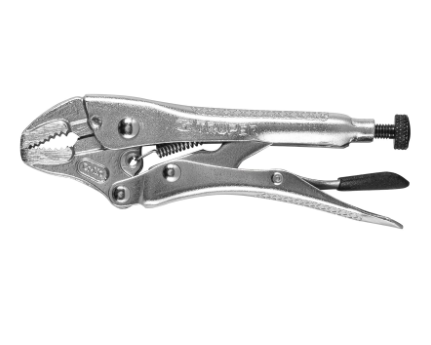 PINZA DE PRESIÒN 5'' MORDAZA CURVA, TRUPER 17420 *