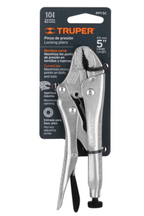 PINZA DE PRESIÒN 5'' MORDAZA CURVA, TRUPER 17420 *