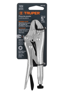PINZA DE PRESIÒN 5'' MORDAZA CURVA, TRUPER 17420 *