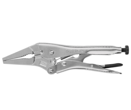 PINZA DE PRESIÓN 9', PUNTA LARGA TIPO CAIMAN TRUPER 17433 P