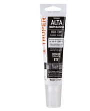 Cargar imagen en el visor de la galería, SELLADOR PARA ALTAS TEMPERATURAS, SILICÓN NEGRO 85GR 17567 *

