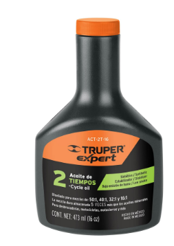 ACEITE SINTÉTICO PARA MOTO DE 2 TIEMPOS, 470ML (16OZ) 17625 *L