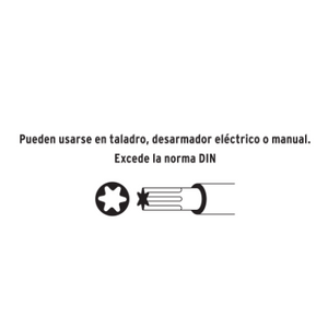 JUEGO DE PUNTAS TORX CON SEGURO, 1', 7 PIEZAS, EXPERT 17797 P
