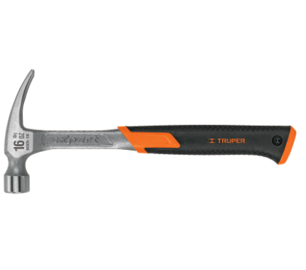 MARTILLO FORJADO 16 OZ, UÑA RECTA, MANGO CON NEOPRENO, EXPERT 17857 N