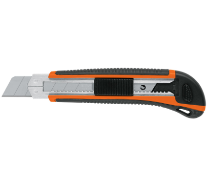 CUTTER CON GRIP, CUCHILLA DE 25 MM 17901 *