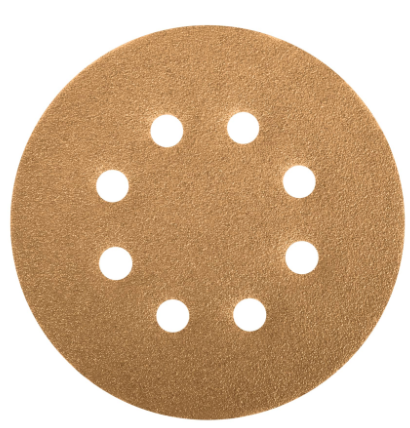 CAJA CON 5 DISCOS DE LIJA 5'' GRANO 120 LIJADORA ROTO-ORBITAL 17950 *