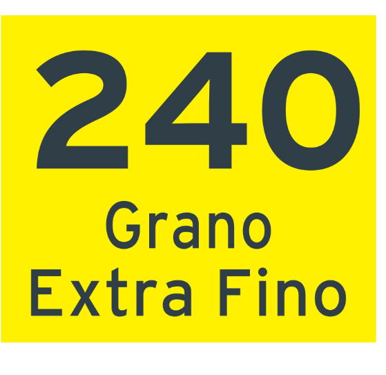 CAJA CON 5 DISCOS DE LIJA 5'' GRANO 240 LIJADORA ROTO-ORBITAL 17959 *