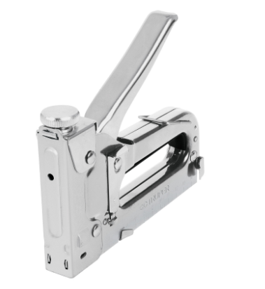 ENGRAPADORA TIPO PISTOLA PARA ¼',5/16', 3/8', CON 200 GRAPAS 17963 *