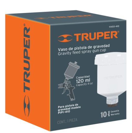 VASO PLÀSTICO DE REPUESTO PARA PIPI-410,TRUPER 18068 N