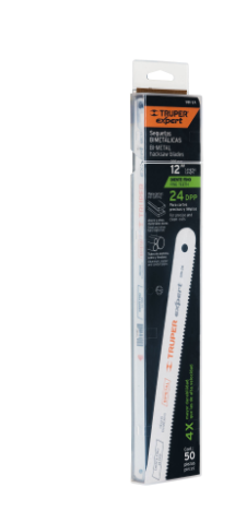 SEGUETA BIMETÁLICA PARA ARCO, 24 DPP, PZA 18101 *