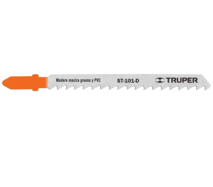 BLÌSTER CON 5 SEGUETAS 6 DPP ZANCO ''TT'' CORTE RECTO MADERA 18126 *L