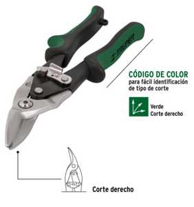 TIJERA DE AVIACIÒN 9 1/2'' CORTE DERECHO, TRUPER 18535 P