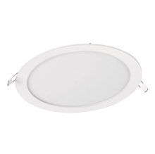Cargar imagen en el visor de la galería, LUMINARIO ULTRADELGADO REDONDO P/EMPOTRAR 18W, LUZ DE DÍA 48548 *
