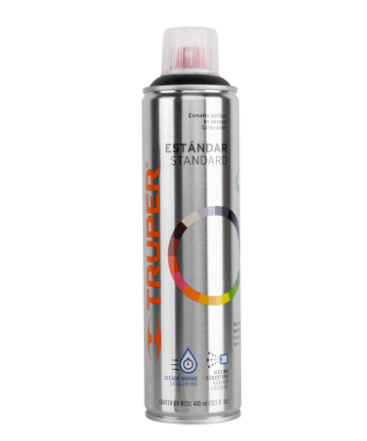 PINTURA EN AEROSOL, NEGRO MATE TRUPER 19033 *