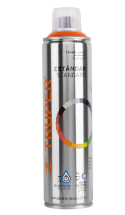 PINTURA EN AEROSOL, NARANJA TRUPER 19037 *