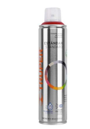 PINTURA EN AEROSOL, ROJO 400 ML 19040 *