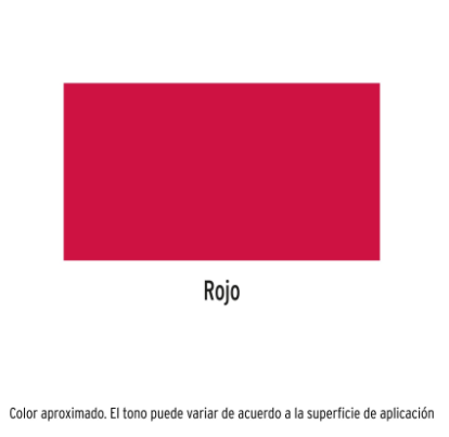 PINTURA EN AEROSOL, ROJO 400 ML 19040 *