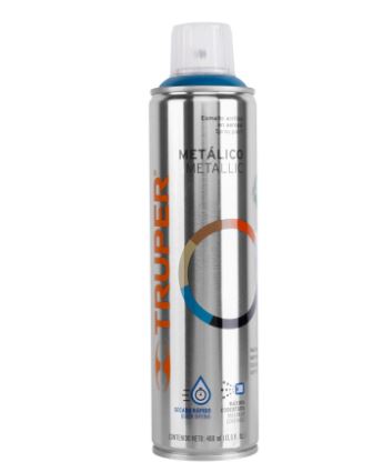 PINTURA EN AEROSOL, AZUL METÁLICO, BOTE ESBELTO, 400 ML 19060 *