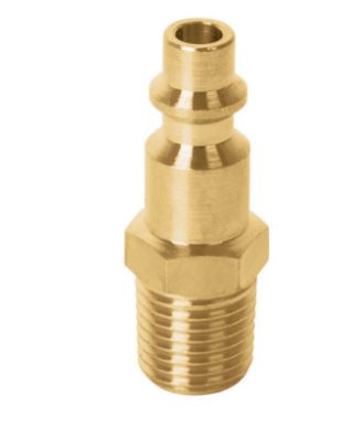 CONECTOR RAPIDO, TIPO M, NIQUELADO, CUERDA 1/4 NPT, MACHO 19083 *