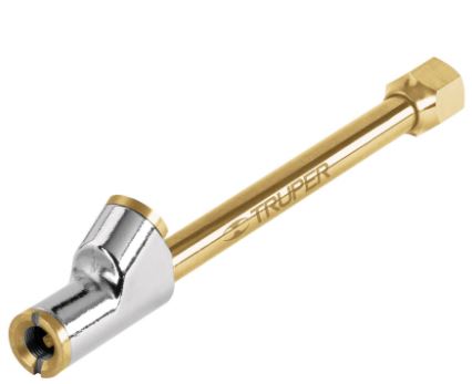 INFLADOR DE CABEZA DOBLE, CUERDA 1/4 NPT, TRUPER 19089 *