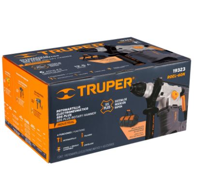 ROTORMARTILLO SDS PLUS 6 JOULES 1600W, INDUSTRIAL, TRUPER 19323 N