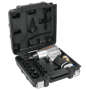 KIT DE LLAVE DE IMPACTO 1/2'' ESTUCHE DE PLASTICO